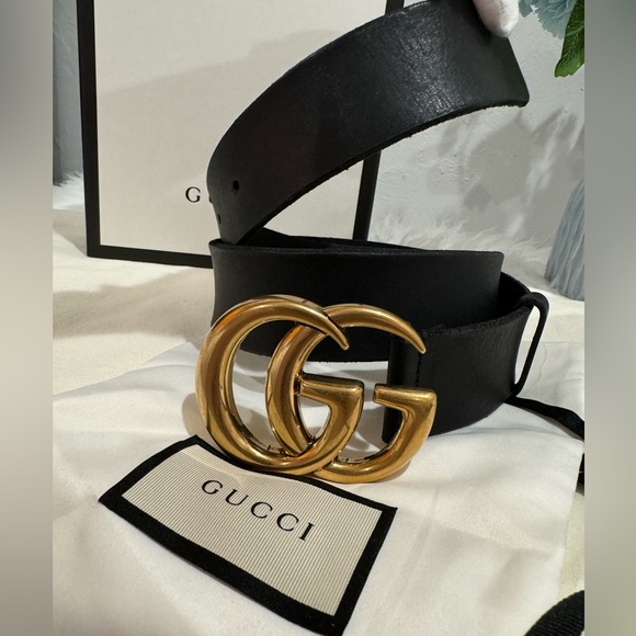 Gucci GG Marmont Wide Belt Size 80•32 - Picture 3 of 12